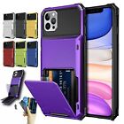 Shockproof Card Holder Wallet Case For Iphone 16 15 14 Pro Max 13 12 11 Xr Xs 78