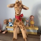 Vintage Giraffe 20    Plush Mohair Type Fur Mcm