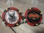 Pacific Harley Davidson Emblem Poker Chip - 120th Anniversary - Honolulu  Hawaii