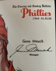 Evening   Sunday Bulletin 1964 Phillies Complete Album- A Few Signed