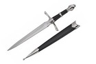  Co H-5921 Medieval Dagger With Black Scabbard  14  