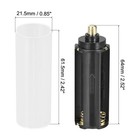 1 Set 3x1 5v Storage Adapter Case 18650 Battery Led Flashlight Holder Converter