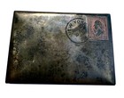 Antique Gorham Envelope Stamp Box Sterling Silver - Unique