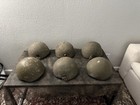 Lot Of 6 Idf Orlite Or-201 Helmets - First Intifada Relics