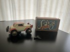 Vintage German Tin Wind-up Toy Car W  Box   Key     Drp    siko        Pre-war Era