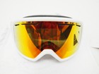 New  Smith Drift Snow Sports Goggles White W  Red Sol-x Mirror Lens 