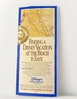 Disney 25th Anniversary Remember The Magic Property Guide Map Transport 1996 New