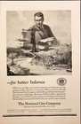 1927 National City Co  Bond Investments Original Vintage Print Ad Baltimore