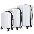 20  24  28  Hardside 3 Piece Nested Spinner Suitcase Luggage Set W  Tsa Lock