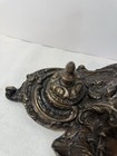 Vintage Ink Well Cherub angel Art Nouveau Brass W bronze Finish