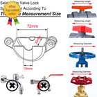 Outdoor Faucet Locks With Safety Padlock - Water Spigot Lock  Hose Bib Lock For