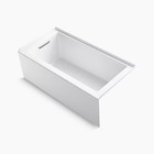 Kohler Underscore 60 X 30 Alcove Bath With Integral Apron  Left Drain
