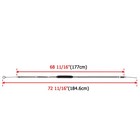 68 11 16  Clutch Cable For 16  18  Bar For Harley Touring Dyna Low Rider St