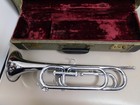 Vintage Gretsch Single Valve Bugle   Trumpet   Horn 8165  With Original Case Usa
