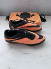 Nike Hypervenom Phantom 1 Orange Black Acc Football Cleats Soccer Us10 Uk9 Eur44