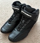 Alpinestars Men   s Black Motorcycle Riding Sneakers Shoes Size Us 10 5 Eur 43 5