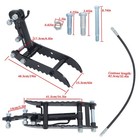 Hydraulic Thumb Clip Clamp Fits For Mini Excavators Small Digger Attachment Kit