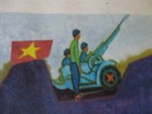 North Vietnam War Viet Cong Propaganda Poster Original Period Item Tet New Year