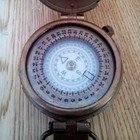 Solid Brass Nautical British Military Ww2 Mark Iii Prismatic Pocket Compass Gift