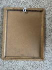 Vtg Longstitch Needlepoint Tiger  Framed Wall Art