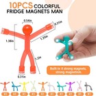 10 Pack Fridge Magnets Men Cute Refrigerator Magnets Funny Magnetic People