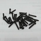 100pack  M3 X 18mm Black Steel Phillips Pan Head Self Tapping Sheet Metal Screws