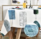 Lohascasa Spillproof Tablecloth Rectangular Waterproof Wipeable Pvc Heavy Dut   