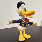 Walt Disney Productions Donald Duck Figurine Fabric Sailor Jacket Red Bow Hk