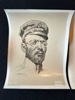 William James Aylward Lot Of 3 War German Prisoner Illustrations 1918 Sepia