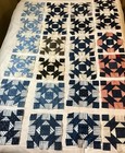 Charity Auction Lot Of 24 Antique Vintage Blocks   Late 1800s  Machine Pieced