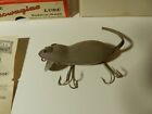 Vintage Fishing Lure- Heddon Meadow Mouse- W  Box-  No  F 4000-gm- Nice