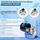 S97009796 Bathroom Fan Motor Blower Assembly For Broan Nutone 70 Cfm 162 164   