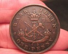 1852 Upper Canada   One Penny Token    127d 