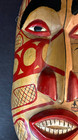 Haida tlingit Vintage Tribal Wood Mask Native American Hand Carved Folk Art