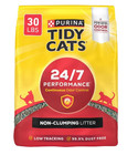 5pk Purina Tidy Cats Nonclumping Litter 24 7 Performance Odor Control Formula 30