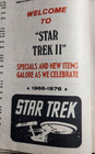Vtg 1976 Star Trek Kung Fu Questor Star Trektennial Catalog No  6 Rare
