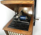 Antique And Original  Edison Amberola Wax Cylinder Phonograph Rare Original And