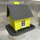 Bird Feeder Custom Colorful Cute House Design