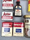 Vintage Spice Tin   Bottle Lot Of 20 Kroger Astor Mccormick Accent
