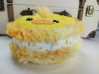 New 2026 Dan Dee Hft Yellow Chick Duck Plush Marshmallow Macaroon Cookie Toy