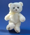 First   Main Teddy Bear Plush Arianna No  1205 White 12    Stuffed Animal Toy S3