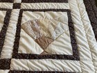 Queen Size Amish Handmade Quilt From Goshen   Indiana