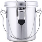 Stainless Steel Leak Proof Paint Brush Washer Cup Silver Art Cleaning Tool