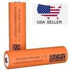 2 Pack 3 7 Volt 18650 Rechargeable Batteries High Capacity 9900 Mah Us Ship
