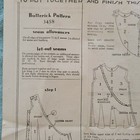 Antique Sewing Pattern   3458 Little Girls Dress