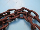 64 Inch Rusty Boat Anchor Chain Tiki Hut Bar Nautical Decor Steampunk  ac252d 