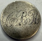 1857 Seated Liberty Silver Quarter Love Token Exact Coin Imaged  sl316