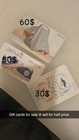 Baby  190 Gift Card Bundle Of 4 Different Cards Custom Pacifiers   Snappies