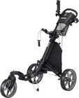 Kvv 3 Wheel 360 Rotating Front Wheel Golf Push Cart Open Box