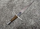 Medieval Hunting Dagger Knife High Carbon Steel With Leather Sheath
